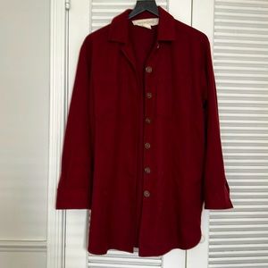 Maroon / Dark Red Shacket